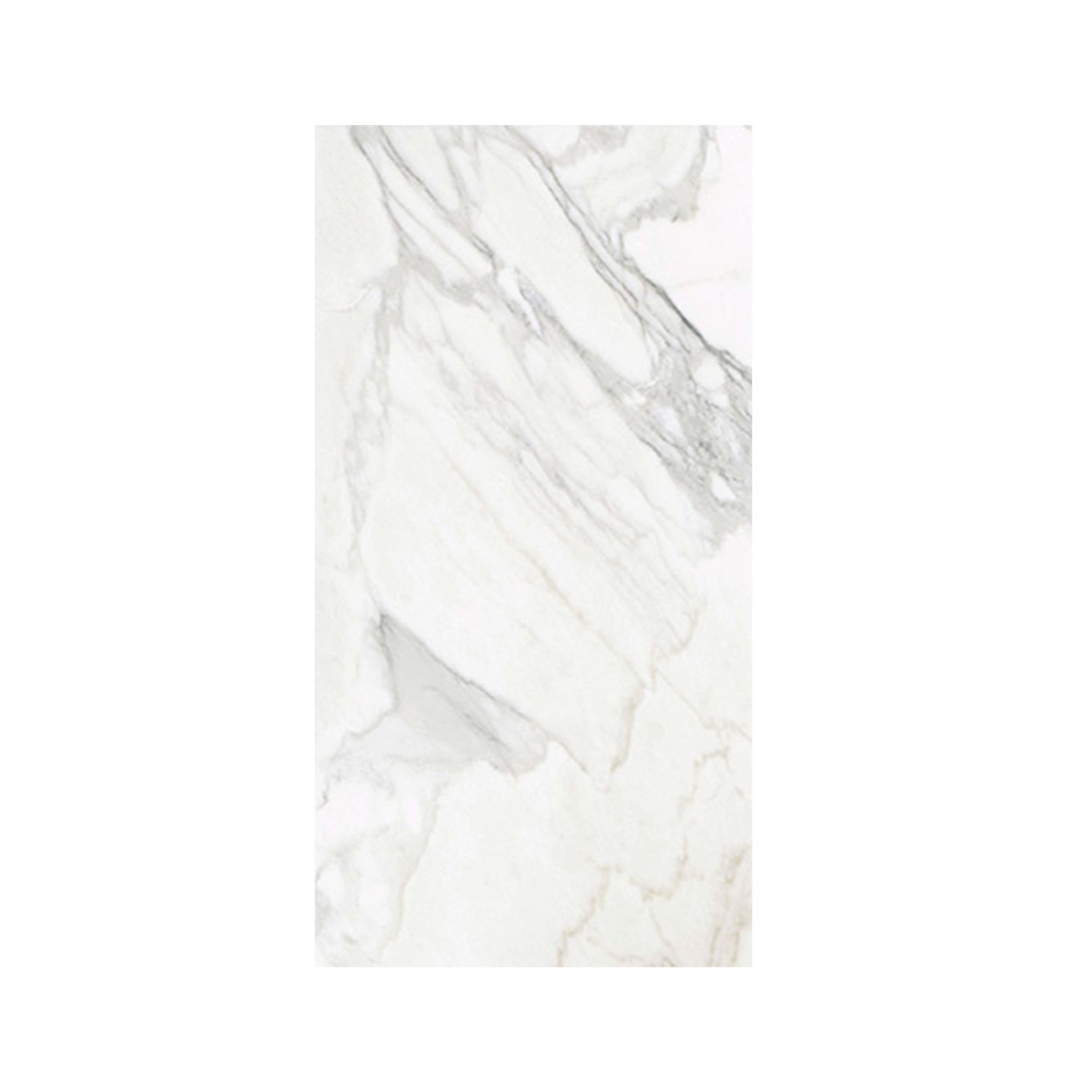 Piso Aurora blanco brillante Daltile 60x120 cm rectificado ZA62