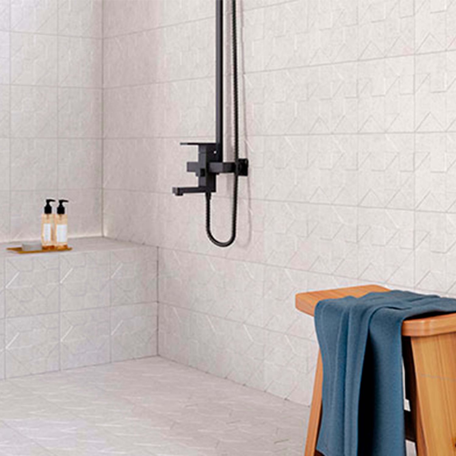 Piso Kubrik gris Vitromex 20.1X20.1 cm