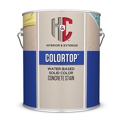 Pintura Piso Base Agua Color top WB Ultra Deep 4 L