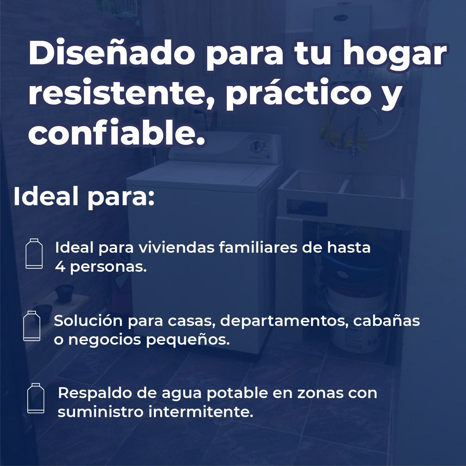 Tinaco Multicapa Beige Resistec Rotoplas 800 L 1.02X1.20