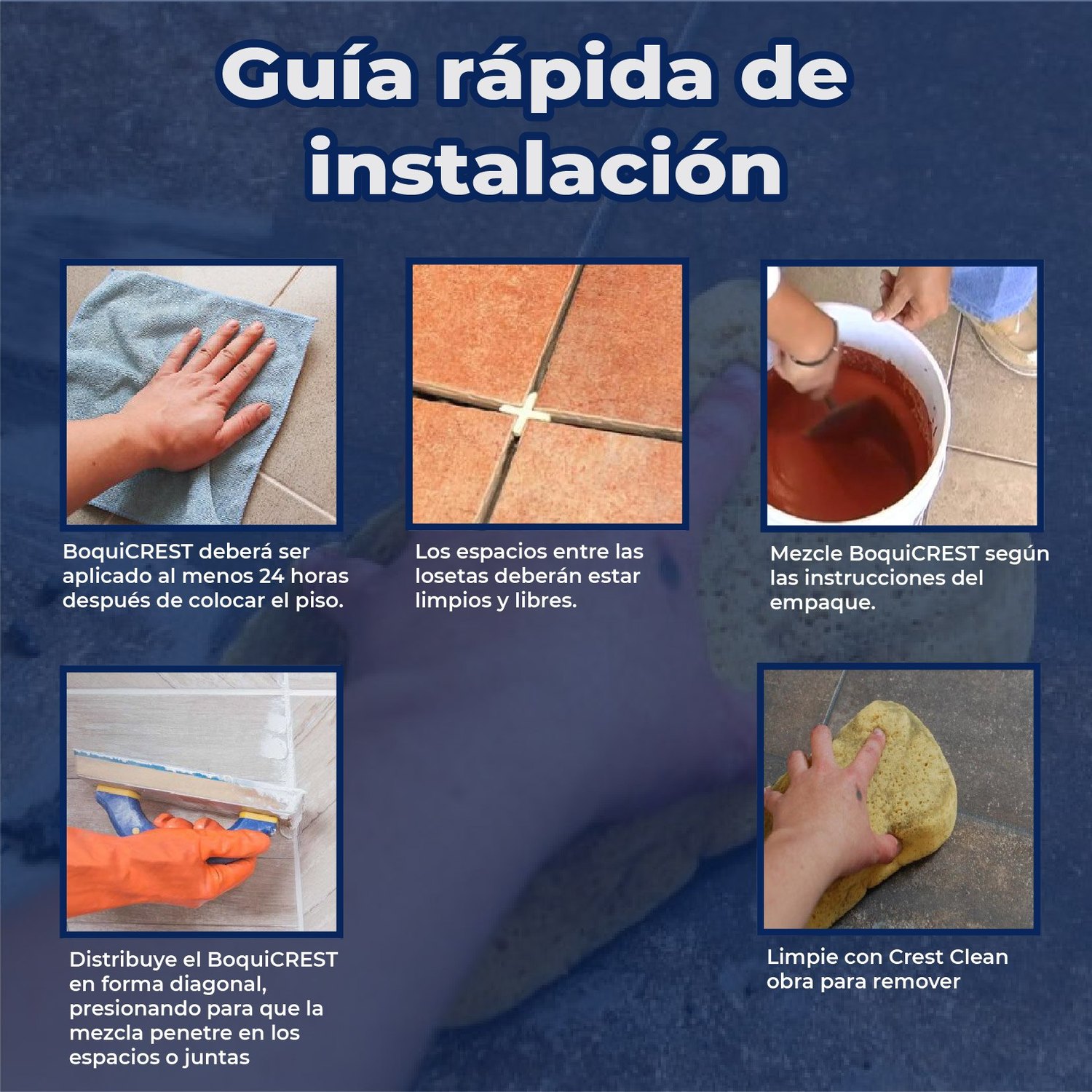 Boquilla sin arena 5 kg Crest color titanio