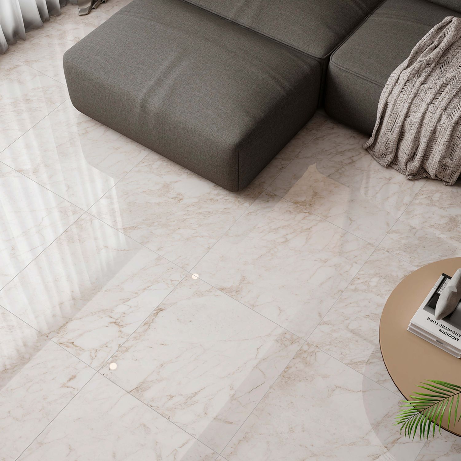 Piso Verttoni Cesantoni 61x61 cm rectificado