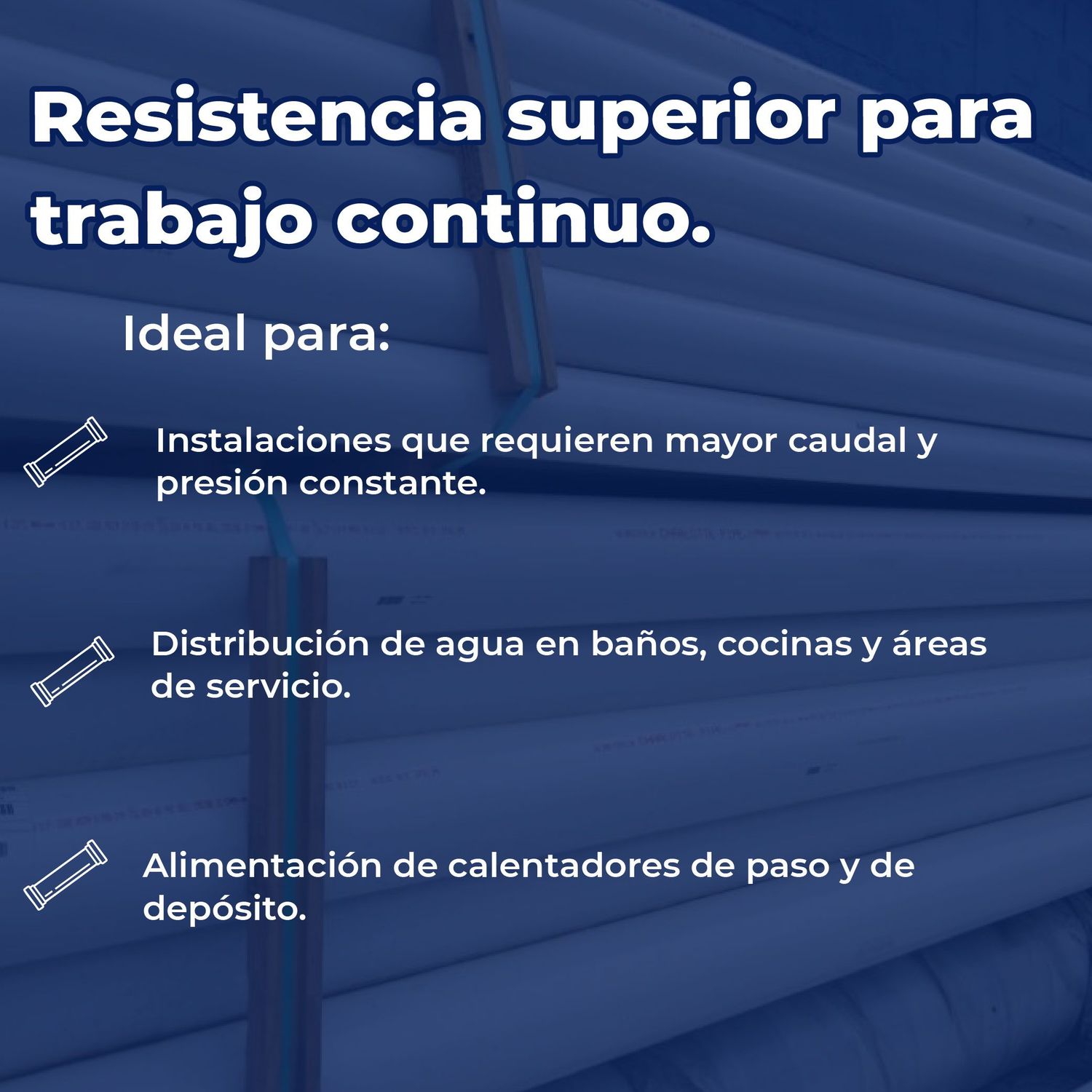 Tubo CPVC 19 MM 3/4 (6.1 MTS)