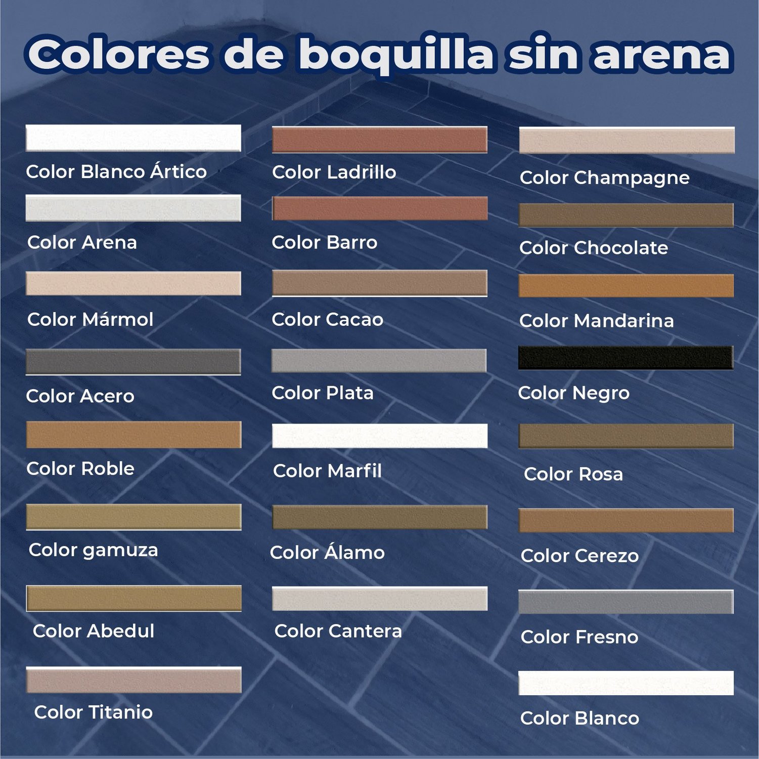 Boquilla sin arena 5 kg Crest color blanco Juntacrest ultramax