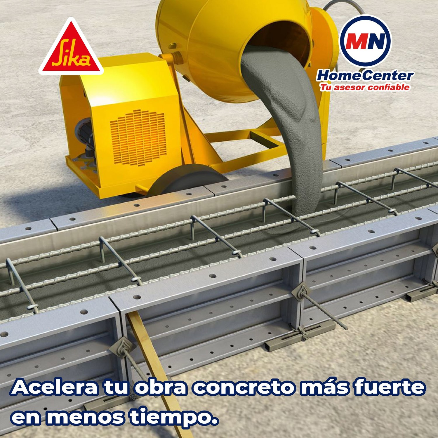 Aditivo acelerante de fraguado Sika set L PET 5 L