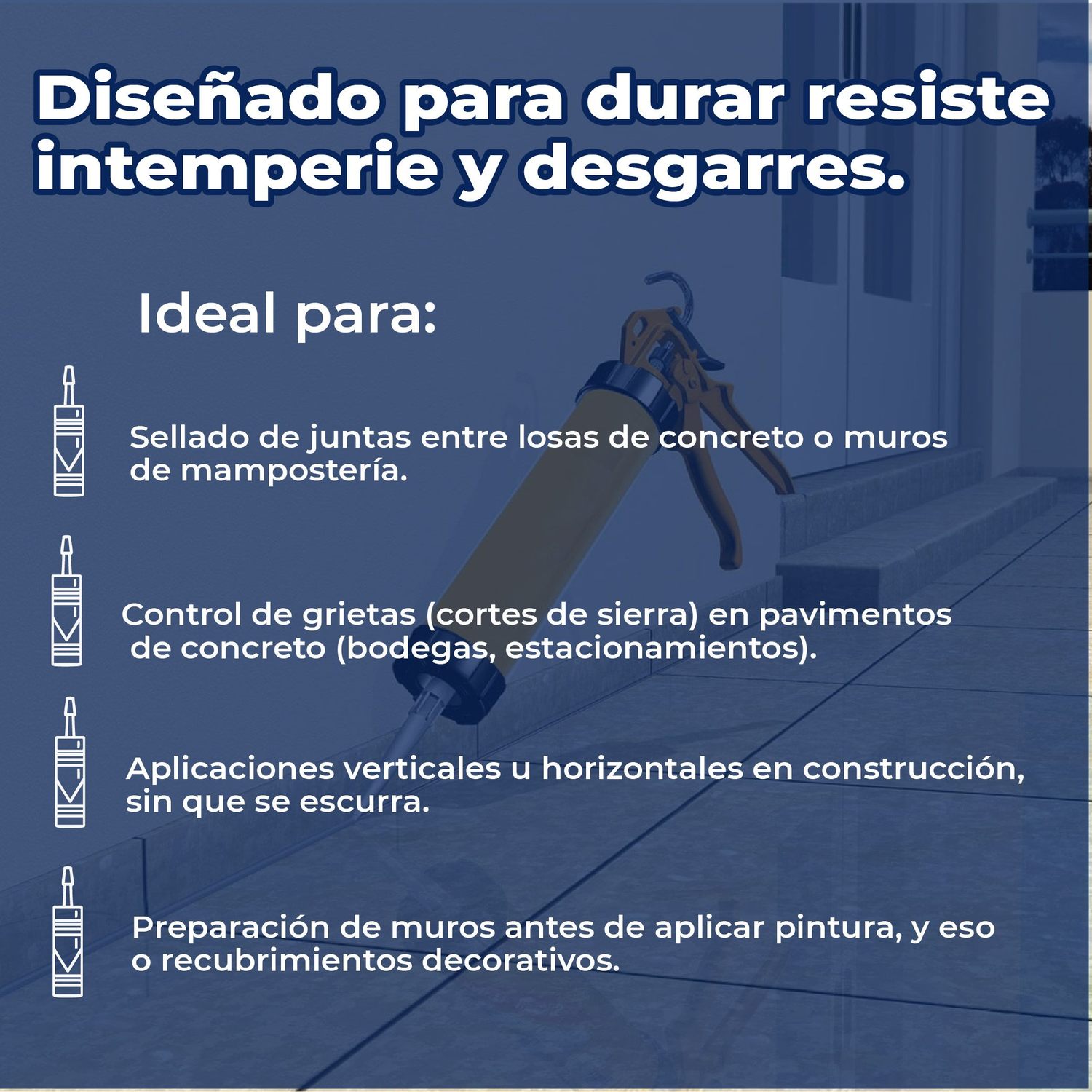 Sellador Poliuretano Sikaflex 416 Construction Gris 600 ML