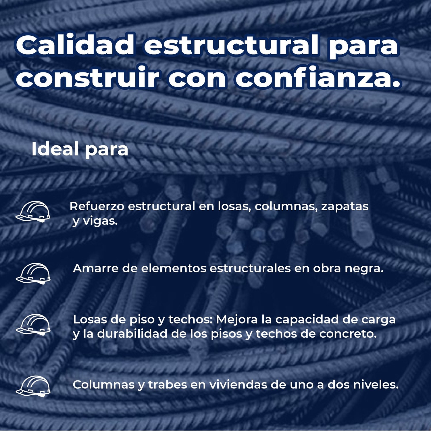 Varilla recta para construcción #3 3/8X12 M AR-42