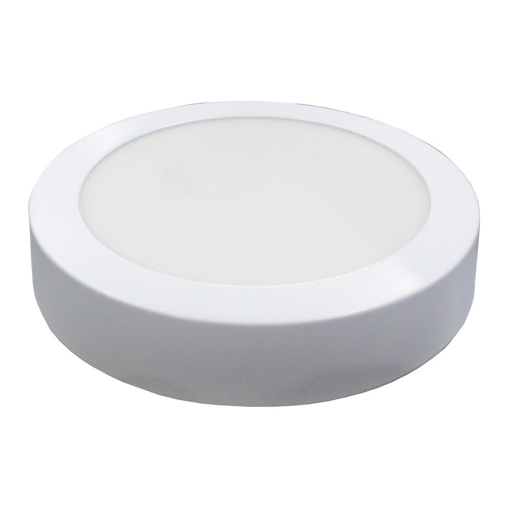 Luminario led sobreponer techo 6 pulgadas 12 W drum