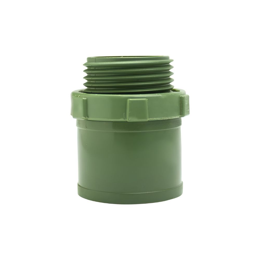 Conector conduit pvc verde pesado 32 mm 1 1/4"