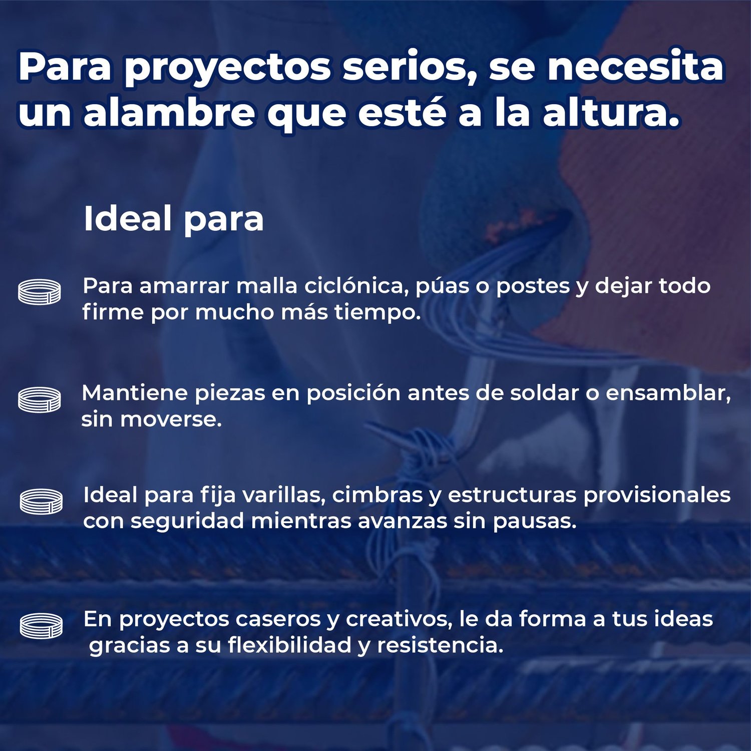 Alambre Galvanizado CAL 14.5 (Precio por kilo)