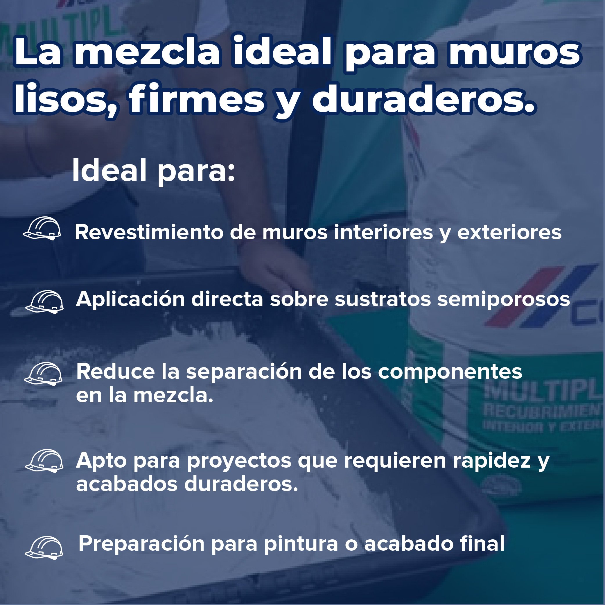 Cemento Blanco Multiplast Cemex 25 KG