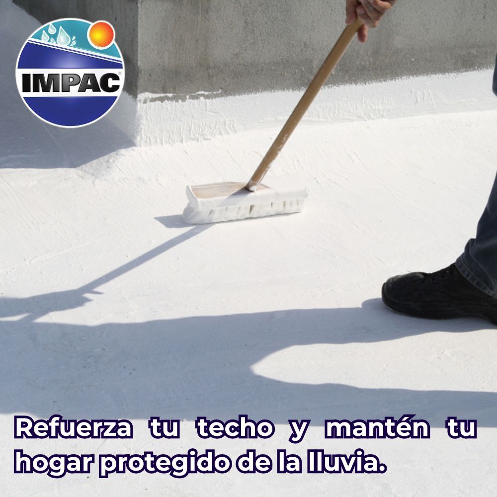 Impermeabilizante Acrílico Fibratado Blanco Impac 5000 19 L
