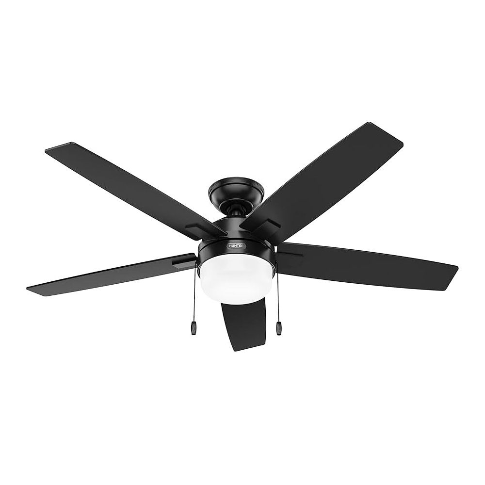 Ventilador Hunter Anisten 52 Pulgadas Negro Mate