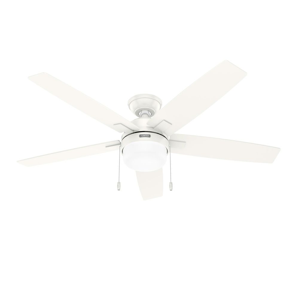 Ventilador Hunter Anisten 52 Pulgadas Blanco Fresco