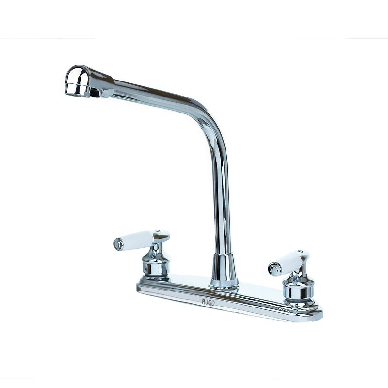 Mezcladora Rugo para Fregadero Cromo 8-IP