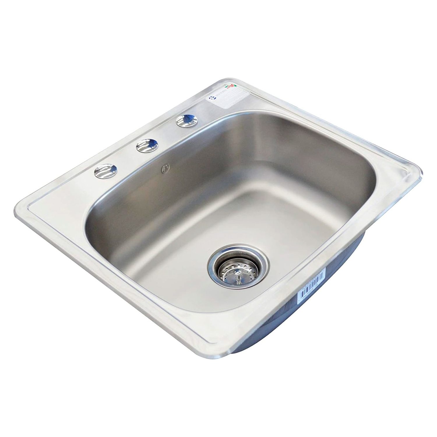 Fregadero C200 marca Eb Técnica 57 x 51 cm 1 tina