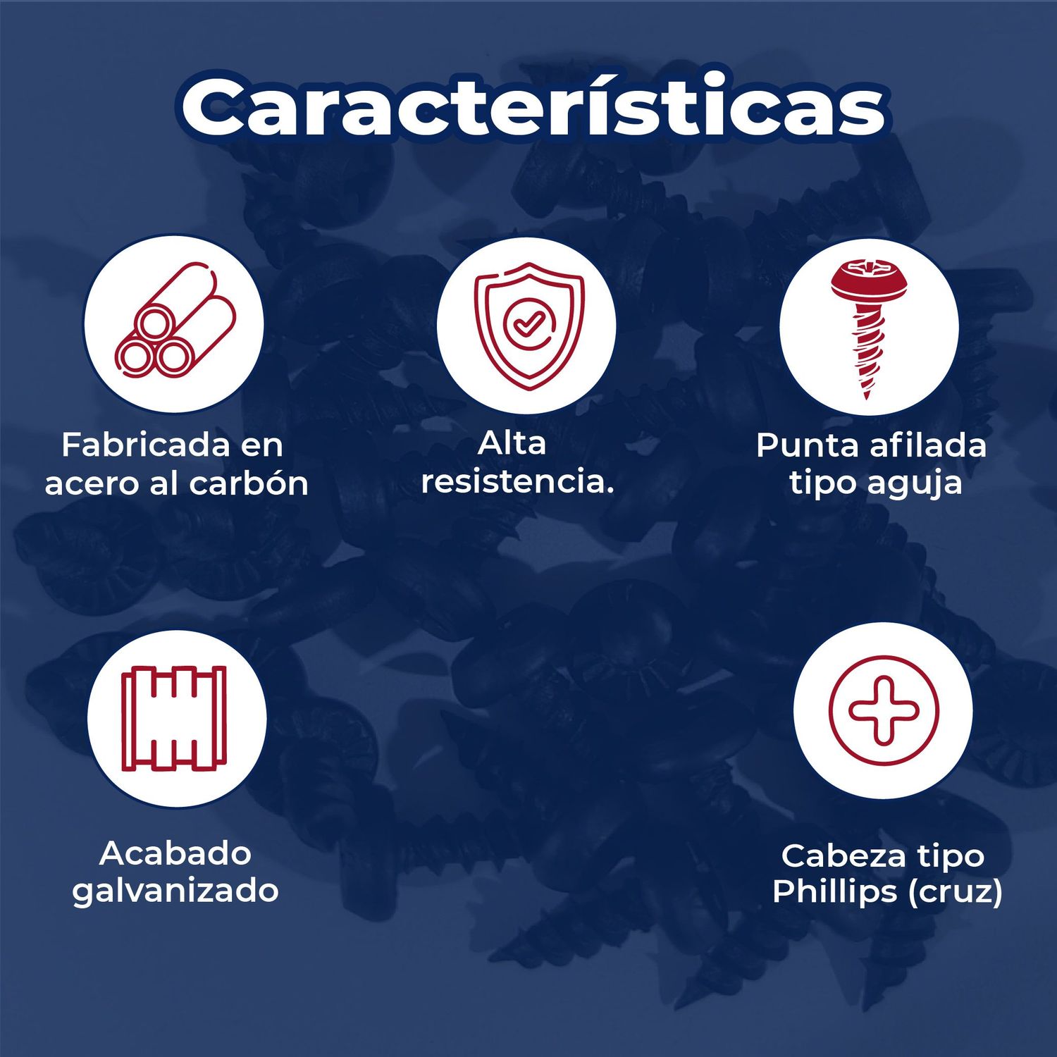 Tornillo Estándar Framer 7 x 7/16 pulg