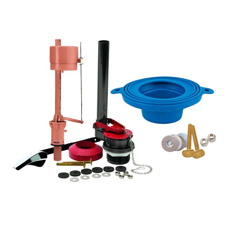 Paquete Juego de Herrajes Gratis Sello Sanitario Universal 4"