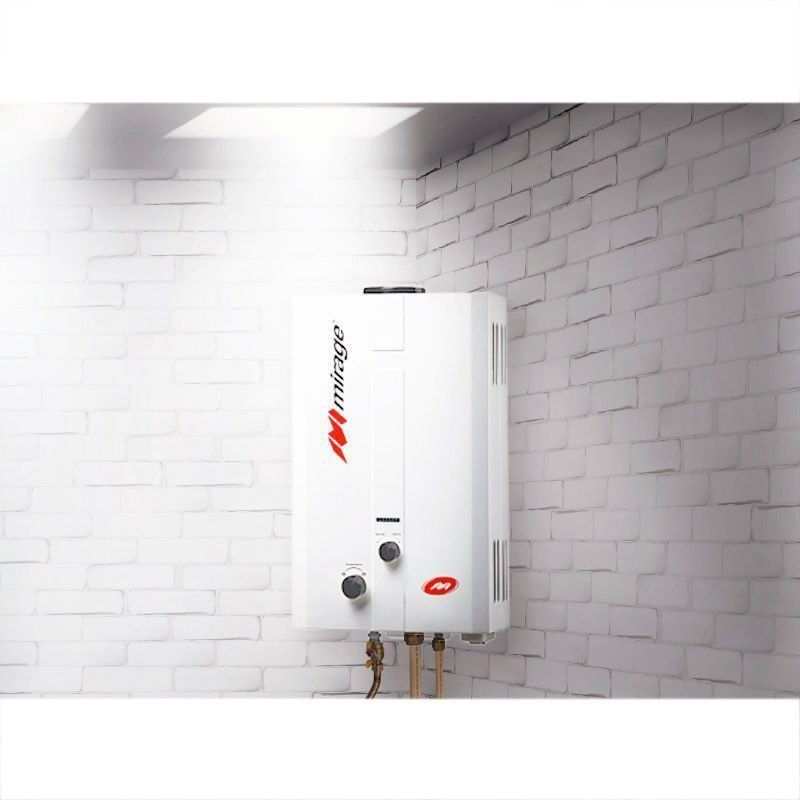Paq Calentador Paso Mirage 06 Lts Gas LP y Kit Instalación
