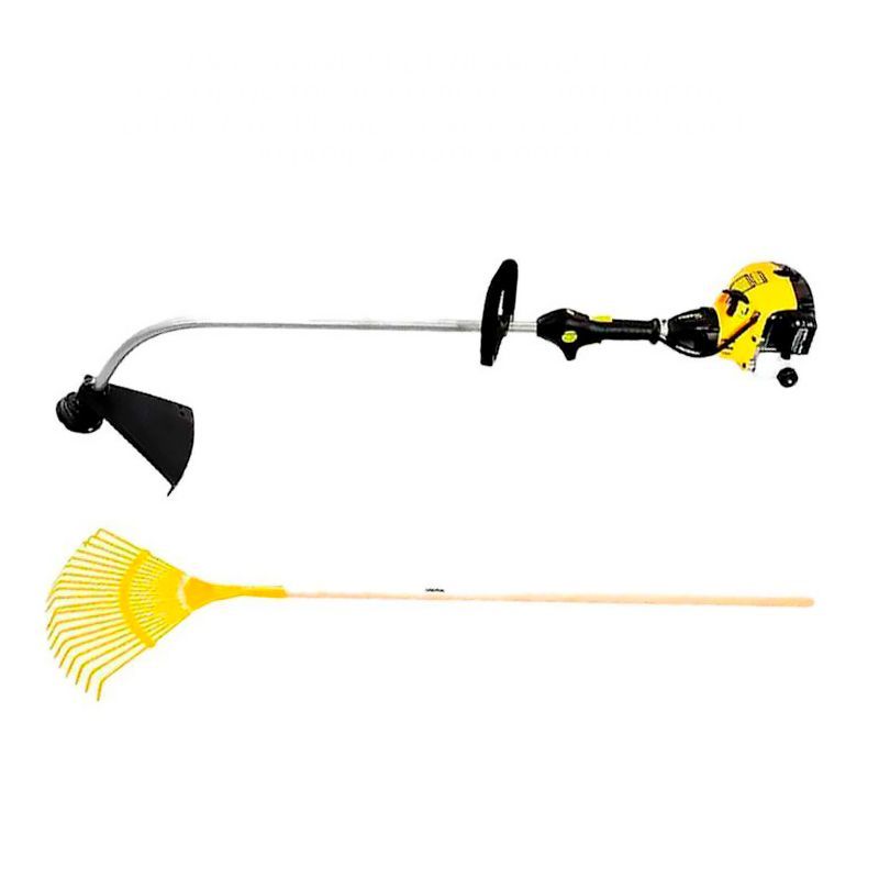 Desbrozadora 17 pulg de Regalo Escoba Metálica 20 Dientes