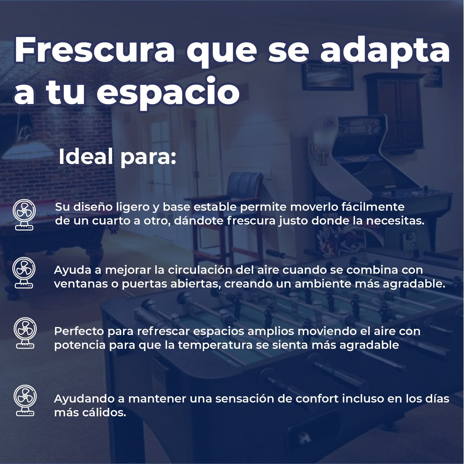 Paquete Ventilador Pedestal 2 en 1 Brisa Friler FS16 2 PZ