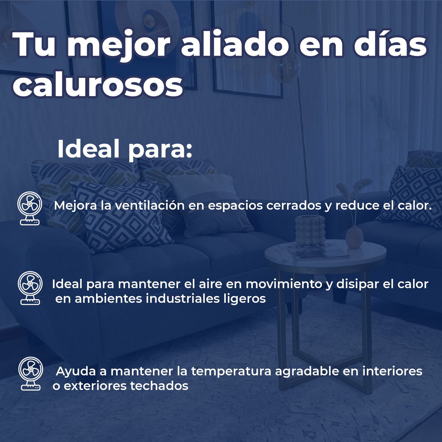 Paquete Ventilador Pedestal 2 en 1 Brisa Friler FS182N1 2 PZ