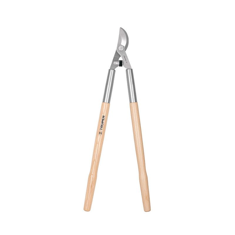 Tijera Podar Ramas Altas Mango Madera Truper 21 pulg