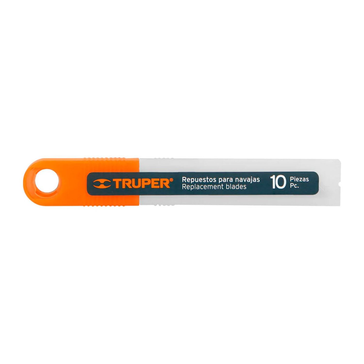 Repuesto Navaja Cutter Truper 9 mm 10 pz