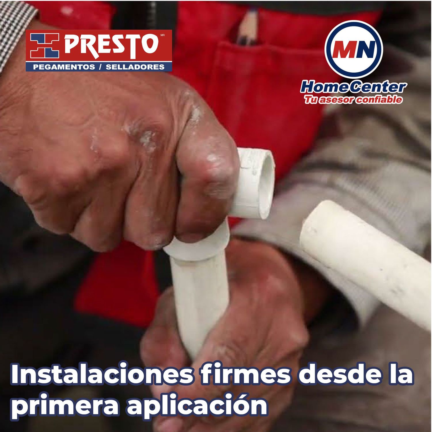 Pegamento PVC Presto 473 ml 1/2 l