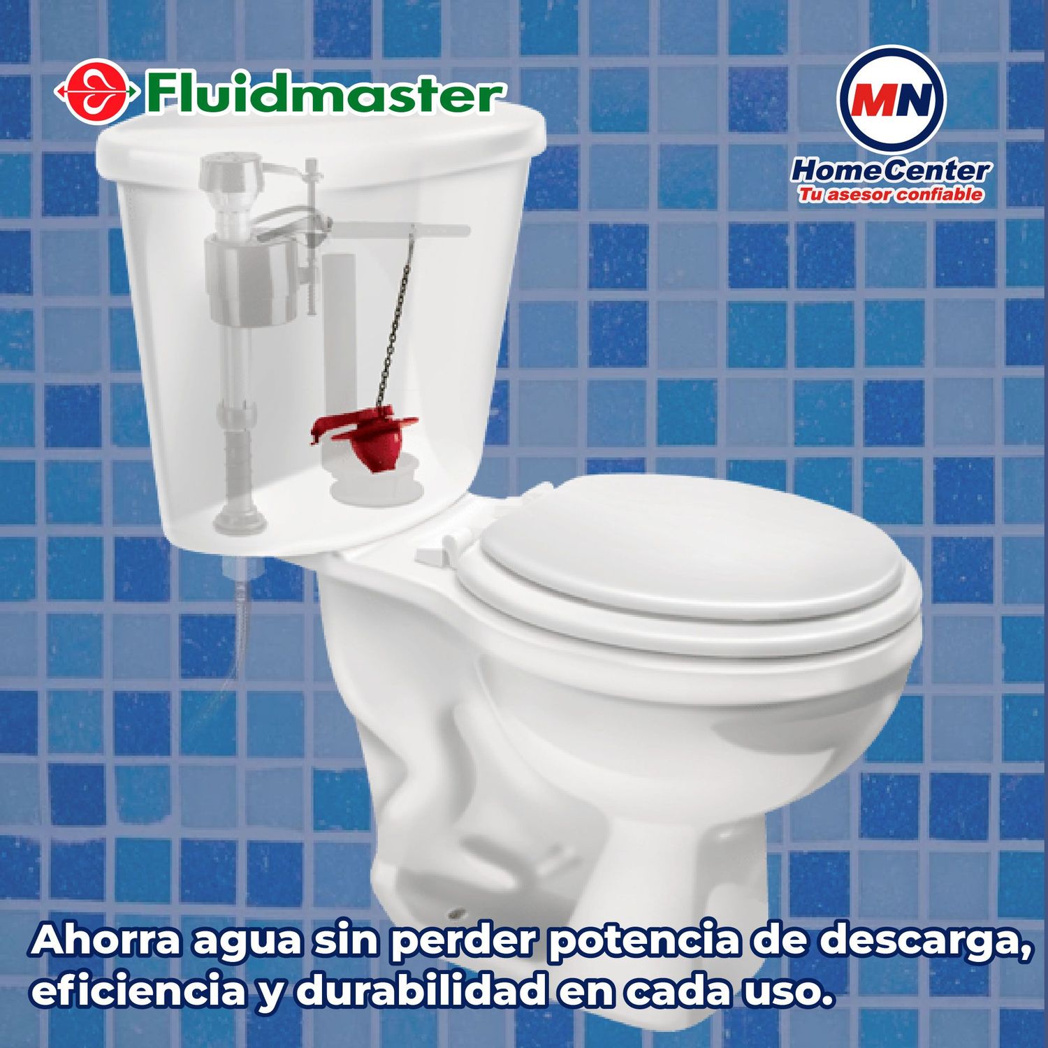 Pera Sapito WC Descarga Ajustable 50 mm 2 Fluidmaster