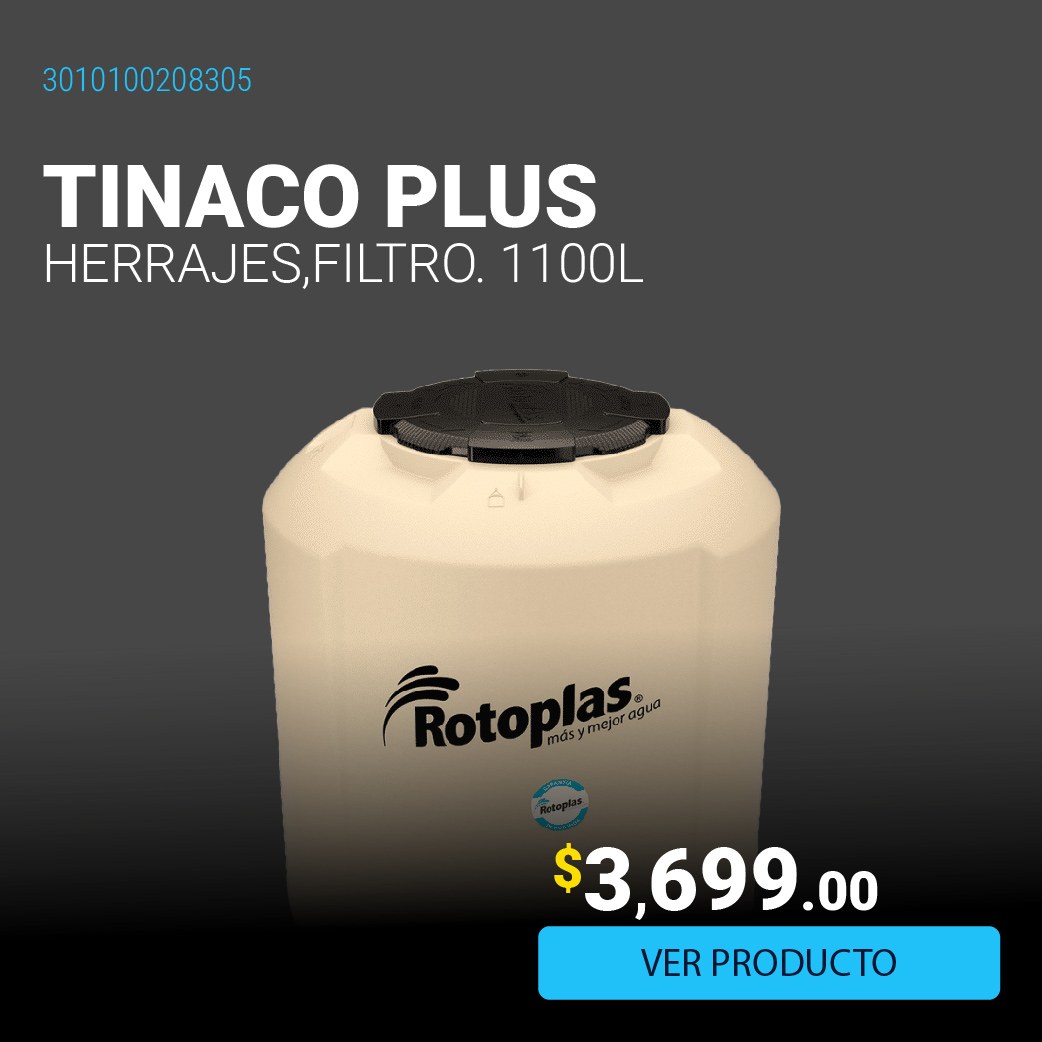 Tinaco Rotoplas Plus Beige 1100 L