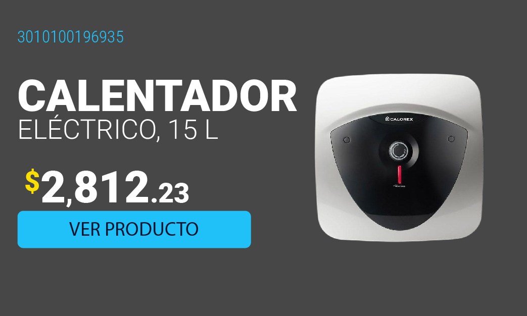 Calentador Depósito Eléctrico 15 L