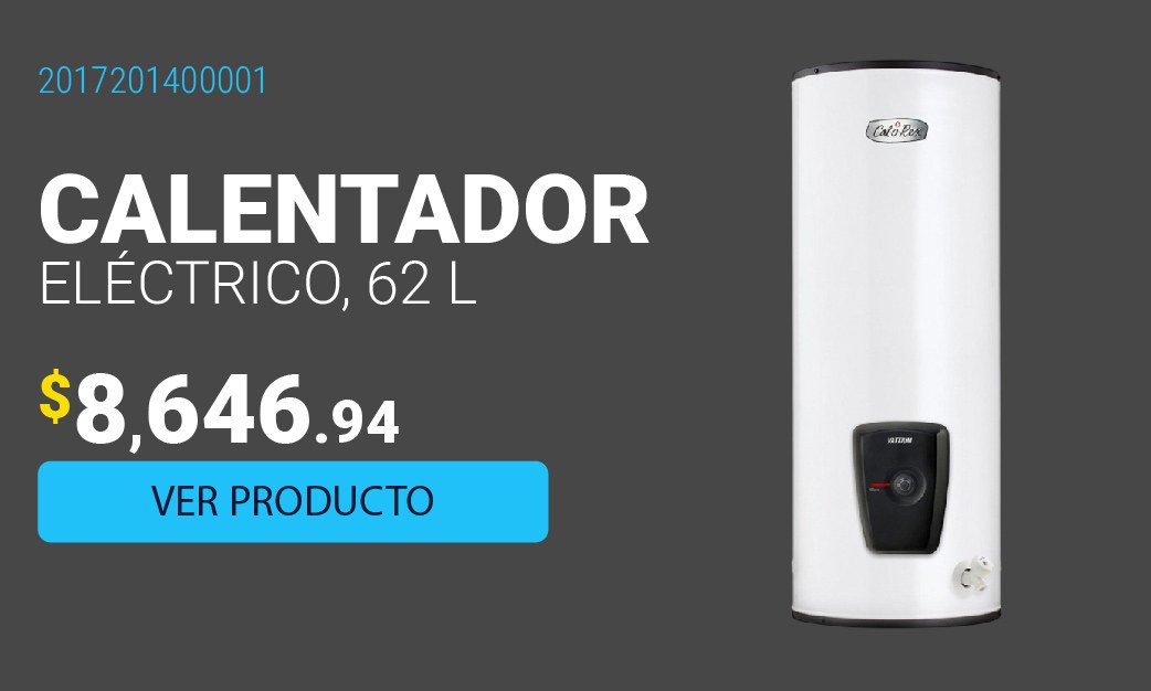 Calentador de Depósito Eléctrico Calorex 62 L