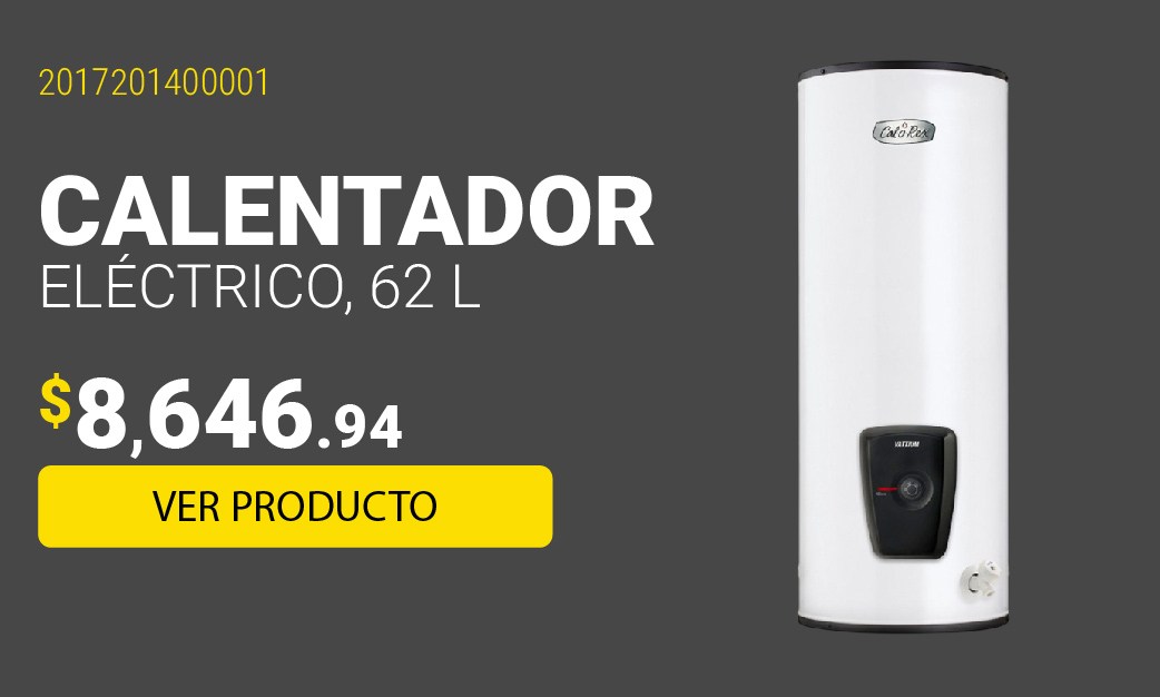 Calentador de Depósito Eléctrico Calorex 62 L
