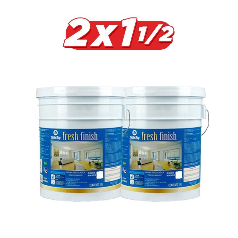 2 x 1 1/2 Pintura Fresh Finish