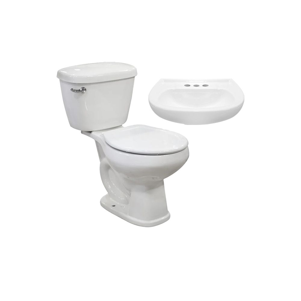 Paquete sanitario agua azul color blanco marca Cato.